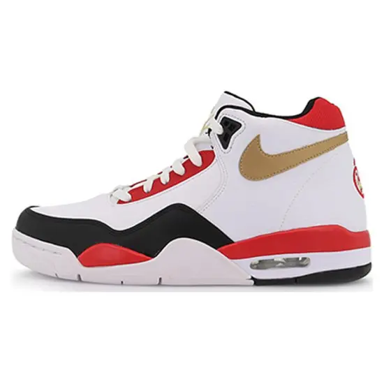 Nike Flight Legacy White Red Black