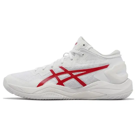 Asics Gel Burst 27 White Classic Red