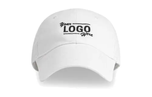 Balenciaga Cotton Baseball Caps Women's White
