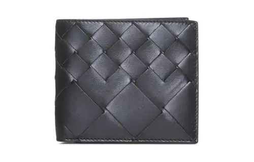 Bottega Veneta Intrecciato Bi Fold Wallet