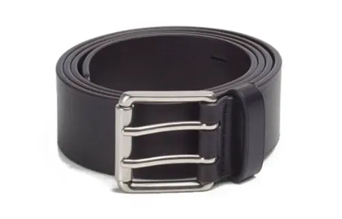 Bottega Veneta Leather Belts Men's Black