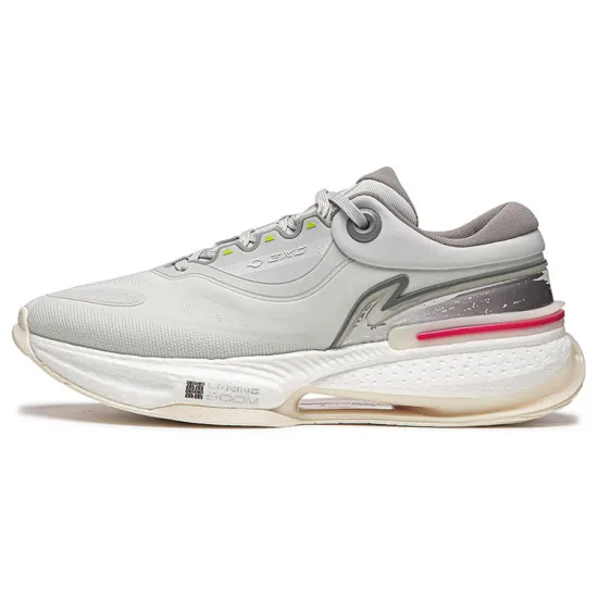 LiNing Exceed 8 Cushioning Anti Slip Wear Resistant Breathable Support Rebound Low Top Casual Shoes Men's Gray White