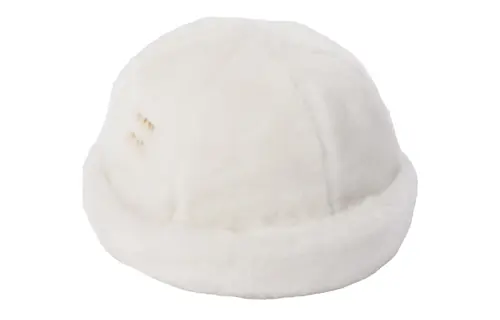 MIU MIU Leather, Cashmere Hats & Caps Women's White