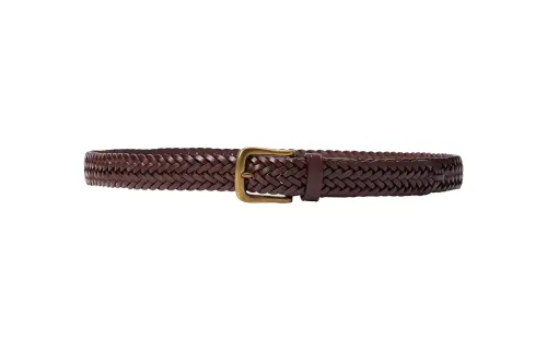 UNIQLO Woven Design Men's Dark Brown Width 2.8CM