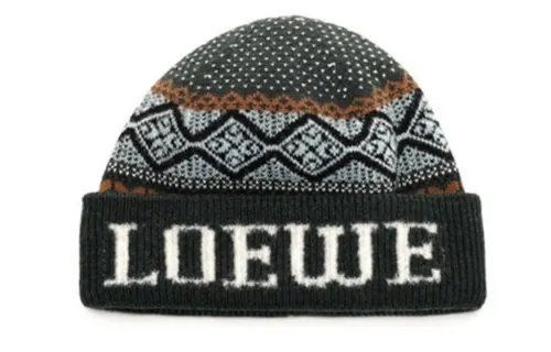 LOEWE X Suna Fujita Intarsia Beanie