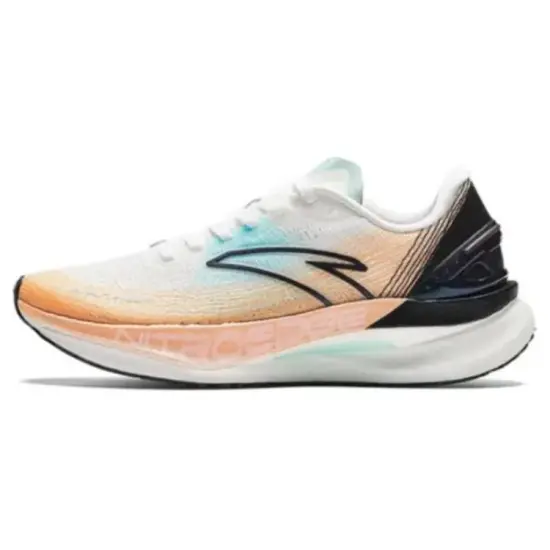 ANTA Champion Series Running Shoes Men Low-Top White Orange/Blue