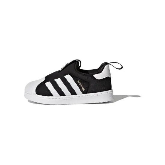 Adidas Superstar 360 Black White Gold Metallic TD