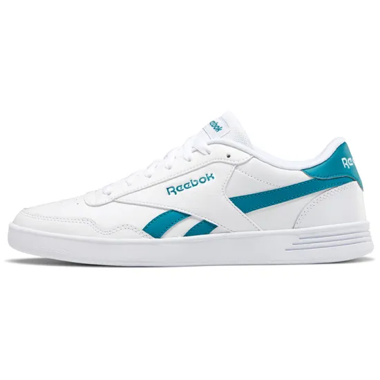 Reebok Royal Techque Skateboarding Shoes Unisex Low-top White/Ocean Blue