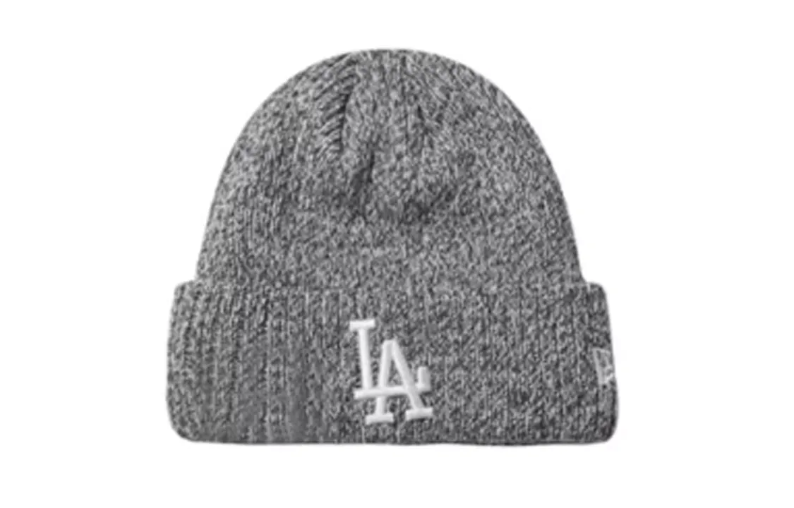 New Era Acrylic Beanies Unisex Gray/Brown
