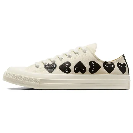 Converse Chuck Taylor All Star 70 Ox Comme Des Garcons PLAY Multi-Heart Milk