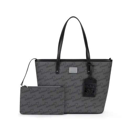Teenie Weenie Pu Tote Shoulder Bag Women's Light Apricot Pink