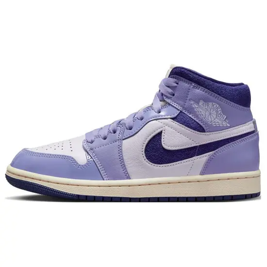 Jordan 1 Mid SE Chenille Sky J Light Purple Women's