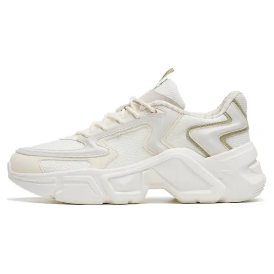ANTA Chunky Sneakers Women's Low-Top White