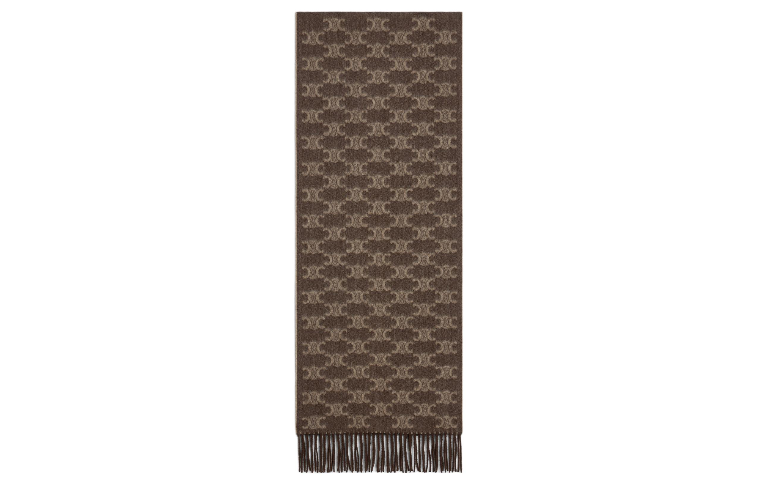 CELINE Scarf In Monogram Cashmere