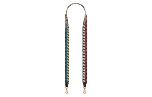 HERMES Cavale Canvas With Swift Calfskin Shoulder Strap Bag Strap Women's Multicolor
