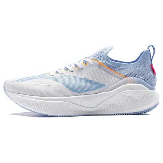 LINING YueYing 3.0 Pro Running Shoes Men Low-Top Standard White/Glacier Blue
