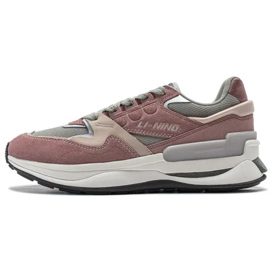 LINING 001 Innocence V2 Casual Shoes Men Low-Top Red Branch Brown/Earth Frost Gray/Mist Apricot