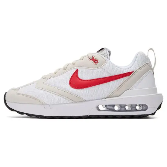 Nike Air Max Dawn Light Bone University Red