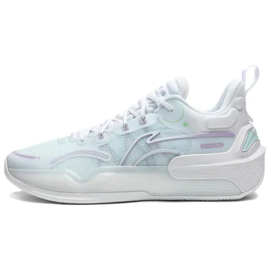 LINING YuShuai 16 V2 Basketball Shoes Men Low-Top White