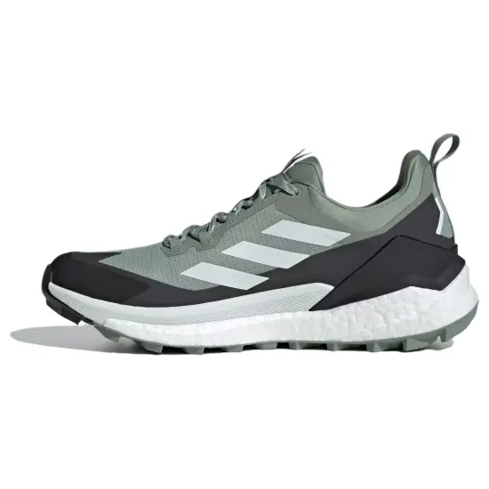Adidas Terrex Free Hiker 2.0 Low Gore-Tex Silver Green Crystal Jade Carbon