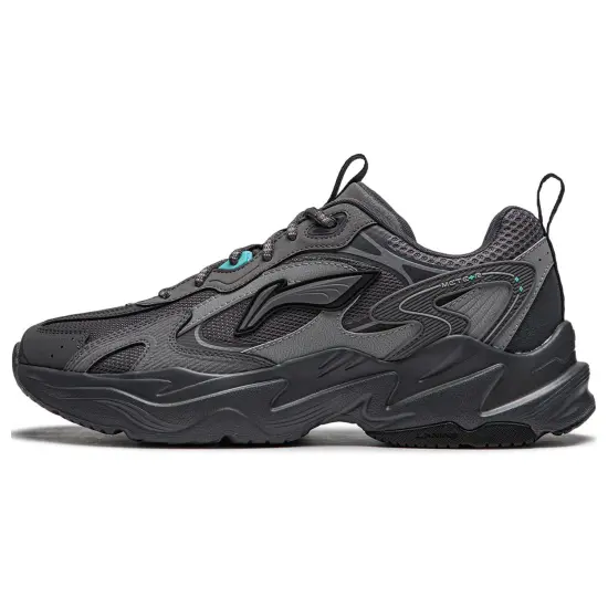 LINING Casual Shoes Men Low-Top Smoke Ink Gray/Surface Gray