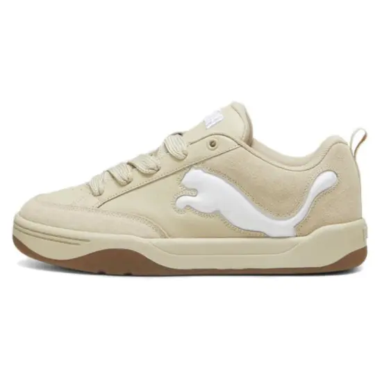 Puma Park Lifestyle Skateboarding Shoes Unisex Low-top Beige