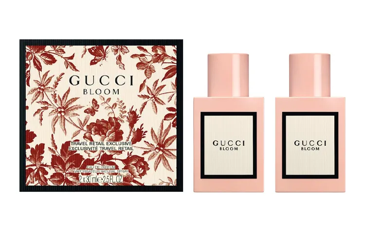 GUCCI Classic Floral Joy Women's Perfume Box 2 Piece Set Potpourri Scent Eau De Parfum EDP Orange Jasmine Tuberose