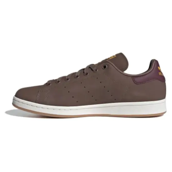 Adidas Originals Stan Smith Earth Strata Maroon Preloved Yellow