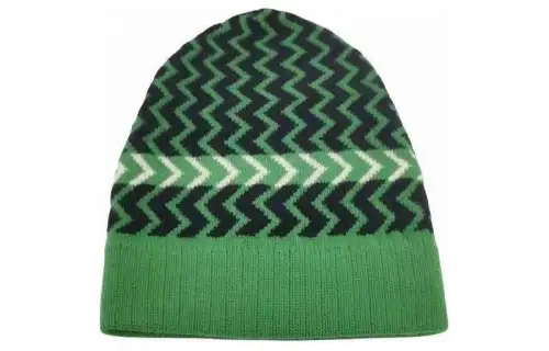GUCCI Wool Beanies Unisex Green