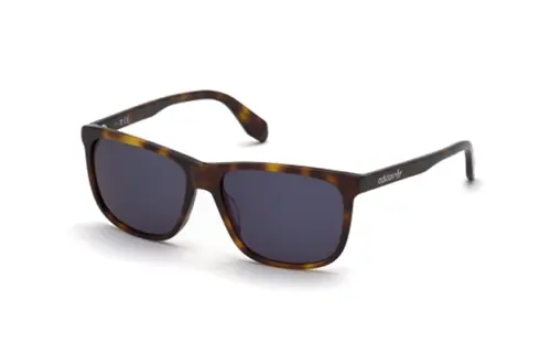 Adidas Originals Acetate Irregular Shape Sunglasses Men's Tortoiseshell