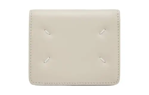 Maison Margiela Cow Leather Wallet Women's White