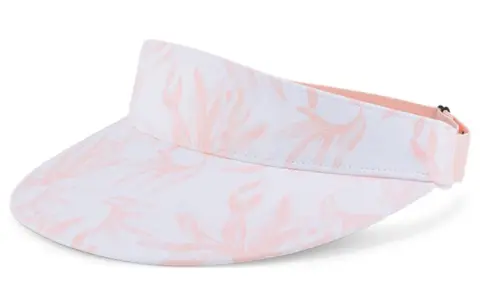 PUMA Patterned Print Fabric Sun Protection Hats Women's Light Pink