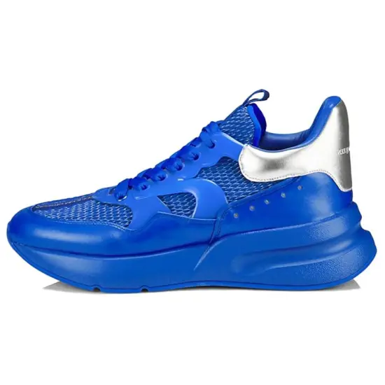Alexander McQueen Oversized Runner Ultramarine Silver