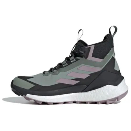 Adidas Terrex Free Hiker Gore Tex 2.0 Silver Green Preloved Fig Carbon Women's