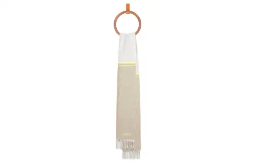 LOEWE Knit Scarves Women's Gray