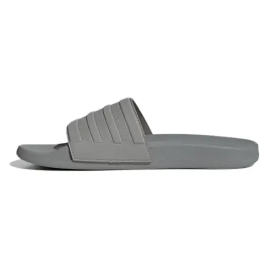 Adidas Adilette Comfort Slides Charcoal Solid Grey