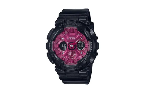 CASIO Quartz Movement Unisex Red Watch Dial