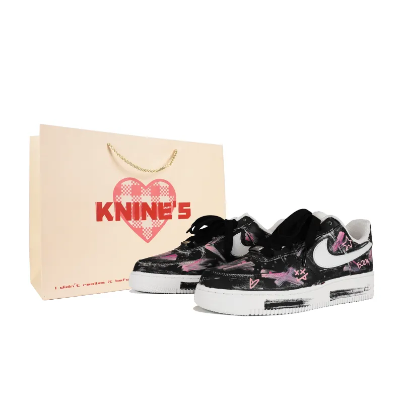 Nike Air Force 1, trend retro low sneakers, custom-made