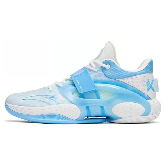 ANTA KT-SPLASH-V Basketball Shoes Men Low-Top Blue/White