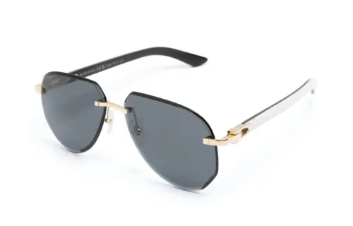 Cartier Eyewear C Decor Pilot frame Sunglasses