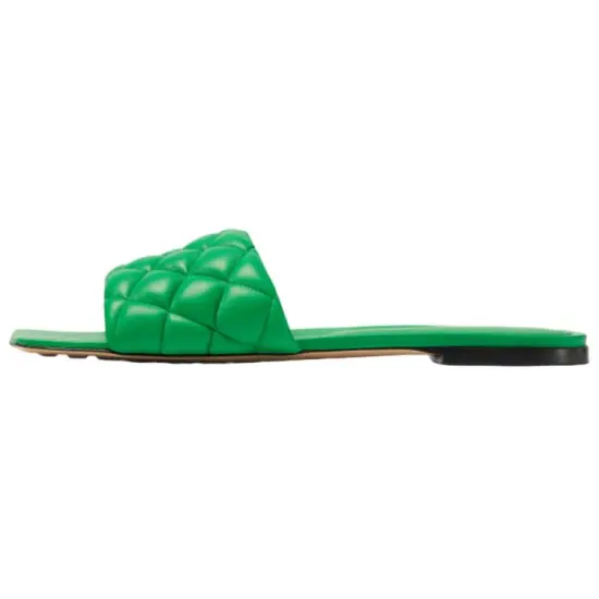 Bottega Veneta Padded Stylish Sandals Women's Green