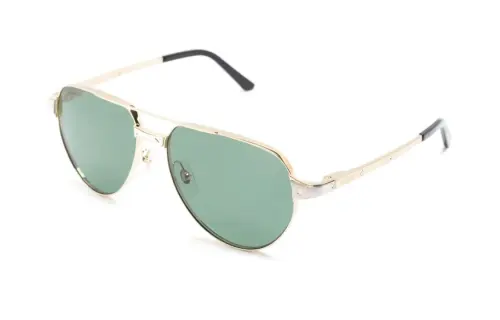 Cartier Santos de Cartier navigator-frame sunglasses