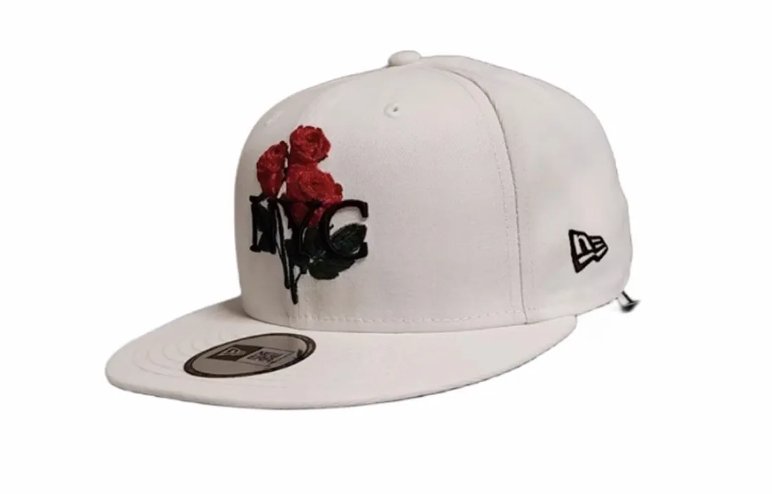 New Era Cotton Baseball Caps Unisex White