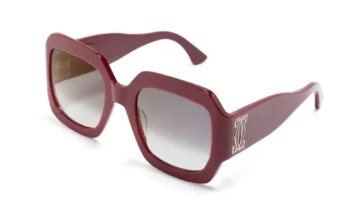 Cartier Geometric Frame Sunglasses