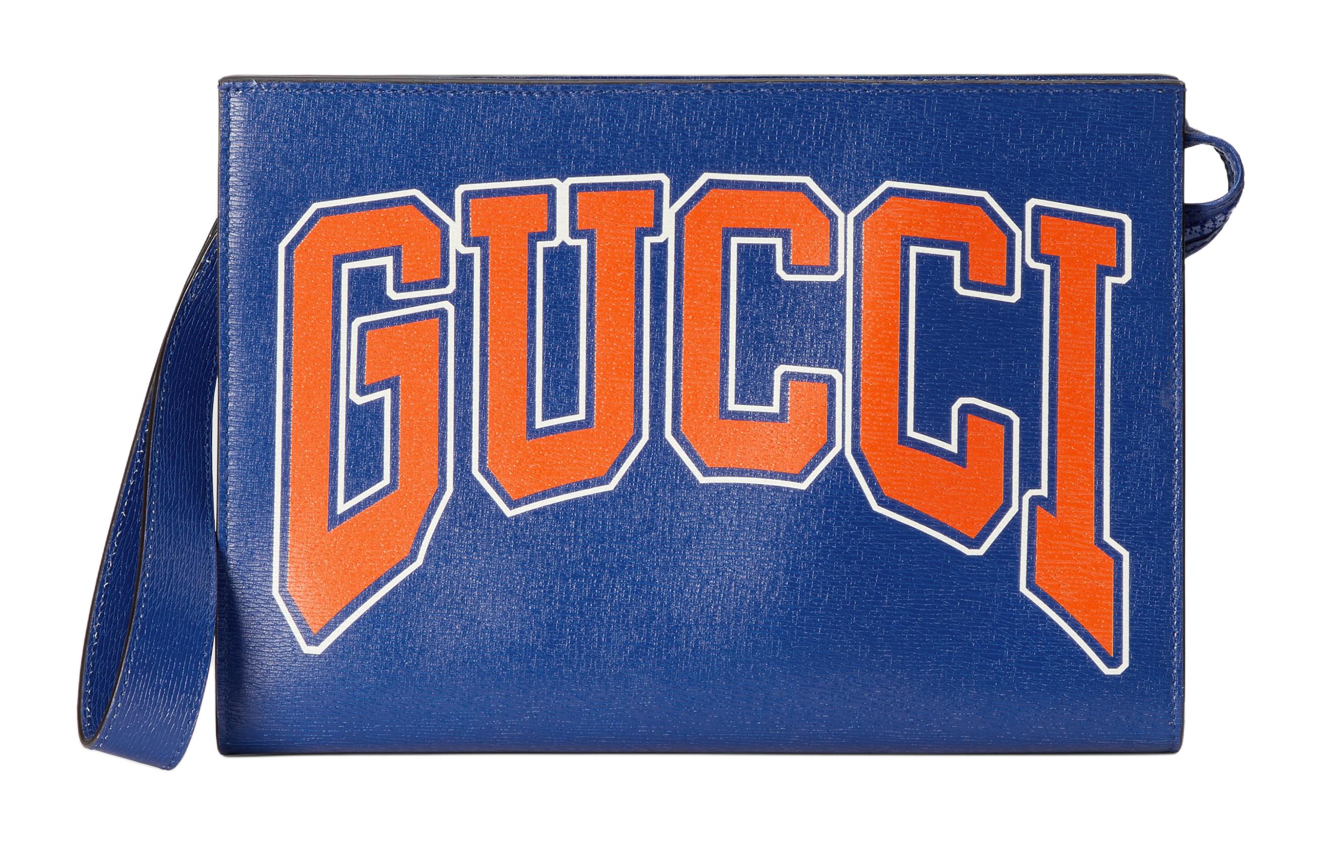 Мужская сумка Gucci (синяя)
