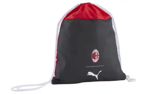 PUMA Nylon Backpack Gym Bag Small Men's Black & Red