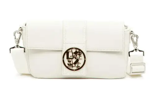 Li Ning Rijin Doujin Collection Polyester Crossbody Bag, Shoulder Bag Unisex Ivory