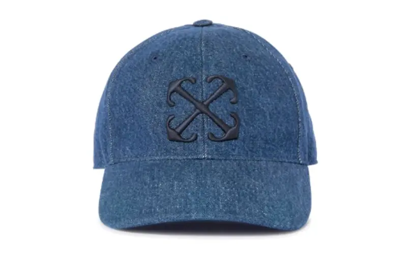 OFF WHITE Arrows motif Denim Baseball Cap