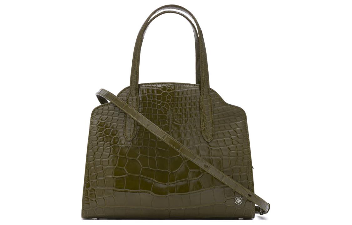 Loro Piana Sesia Crocodile Leather Handbag, Shoulder Bag Medium Women's Jasper