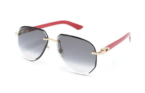 Cartier Eyewear C Decor Pilot frame Sunglasses